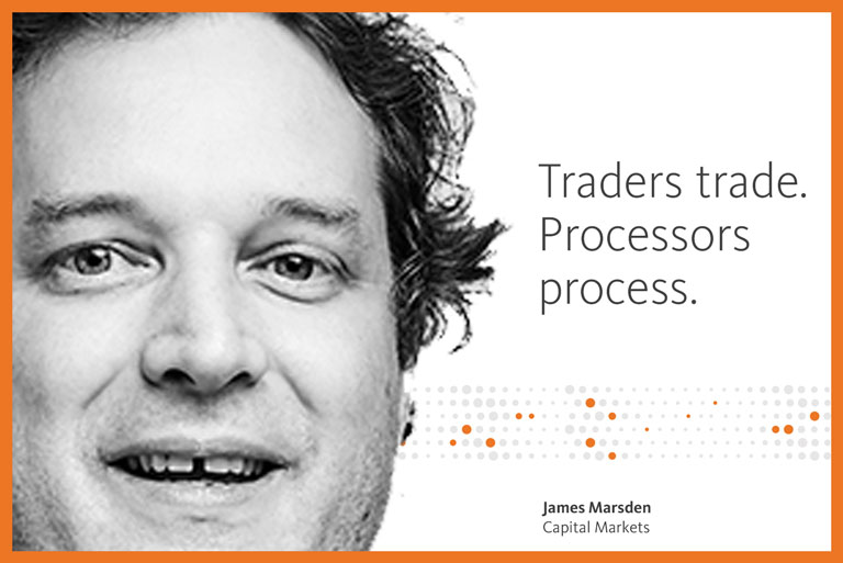 Traders trade. Processors process.