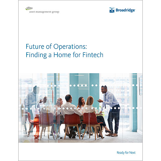 Future of Operations: Finding a Home for Fintech