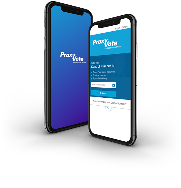 Proxy vote app