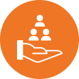 Employee assistance icon