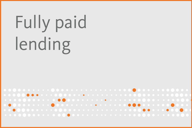 Fully paid lending