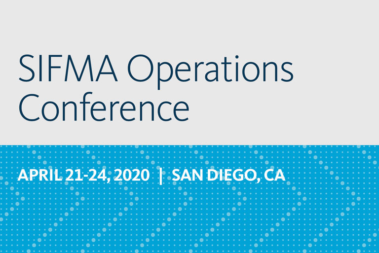 SIFMA Ops 2020 - Official Site