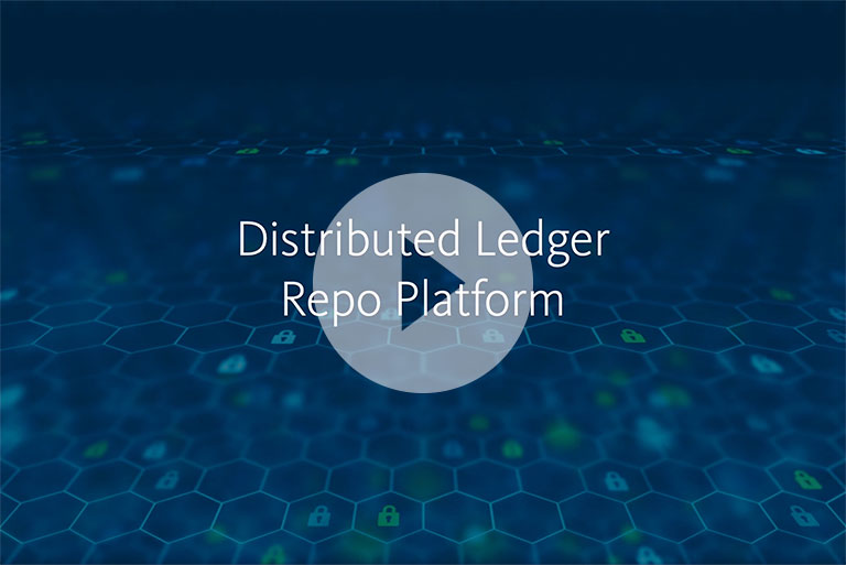 What is the Distributed Ledger Repo platform?