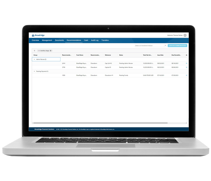 Manage fund life-cycle events more efficiently
